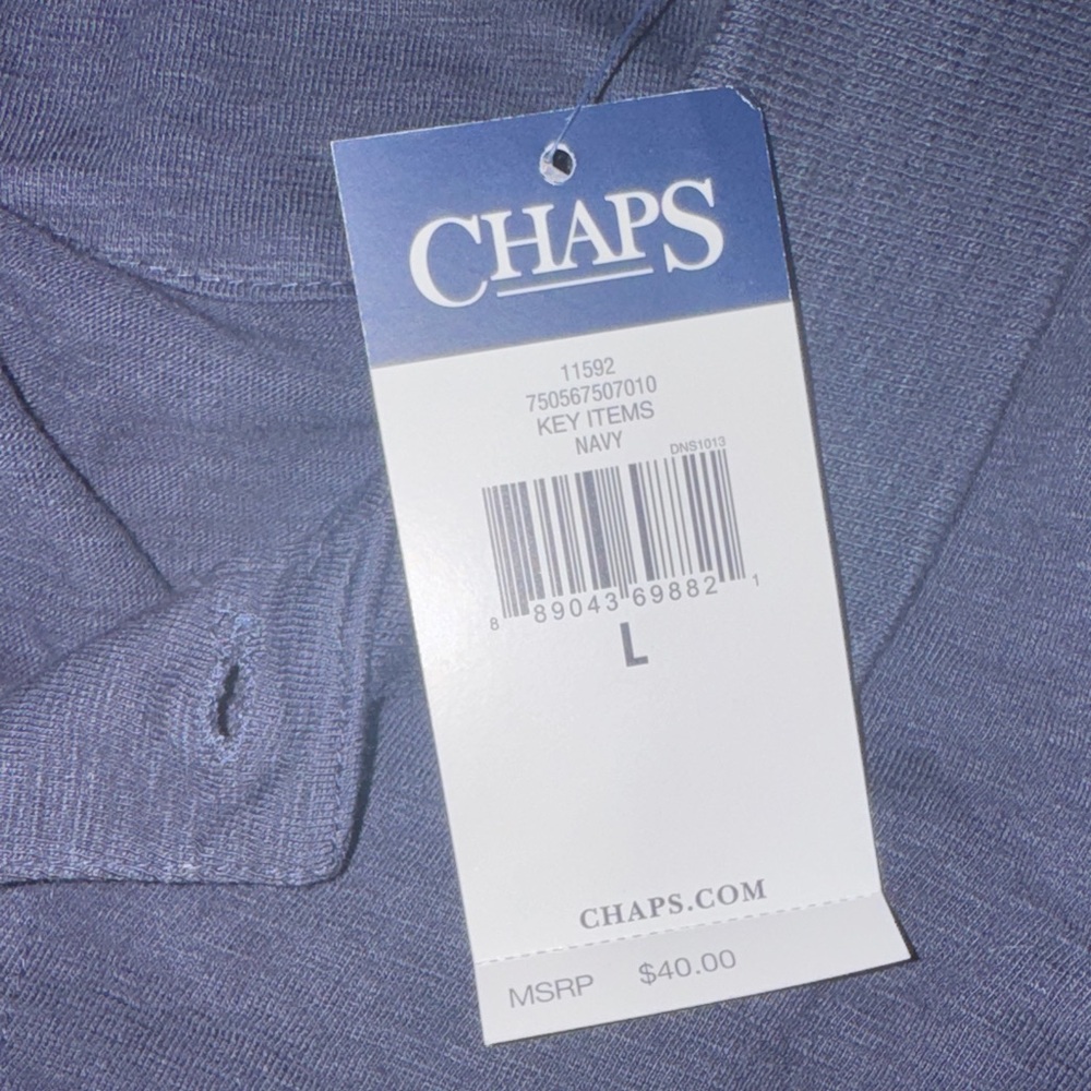 Men's Navy Polo Shirt - Picture 11 of 11